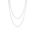 Sterling Silver Box Chain Necklace