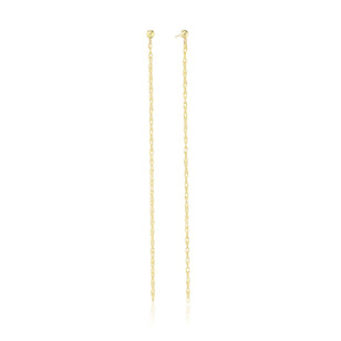 Gold Chain Duster Earrings