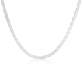 Sterling Silver Herringbone Necklace