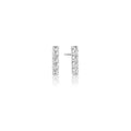 Thick Diamond Bar Studs